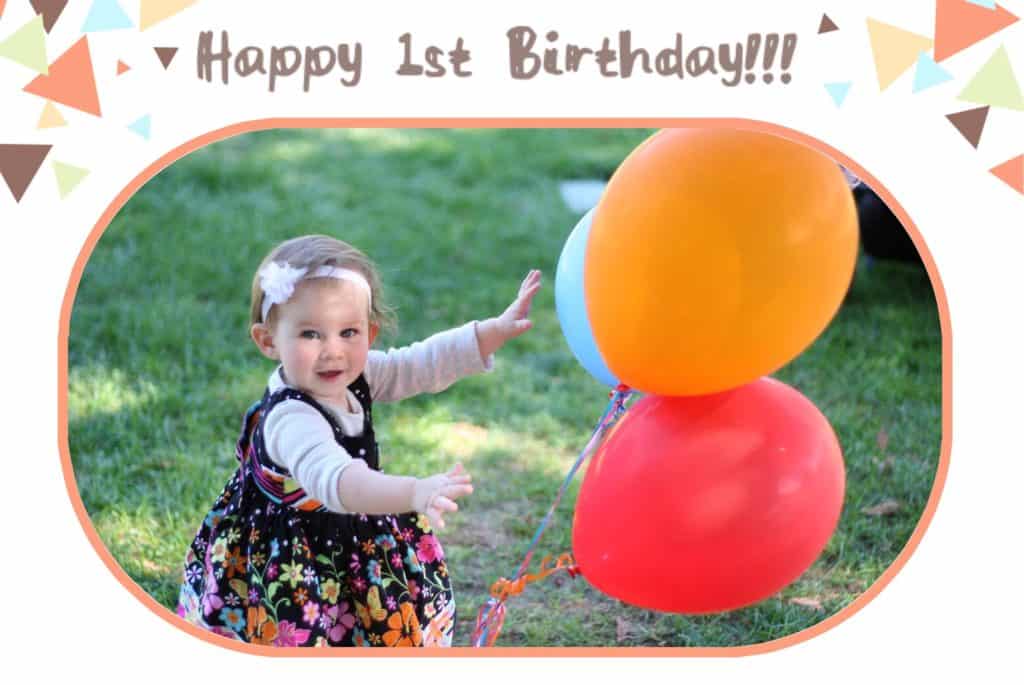 first birthday letter to my second baby