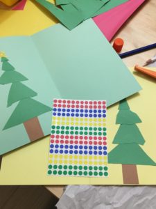 DIY Christmas Card steps