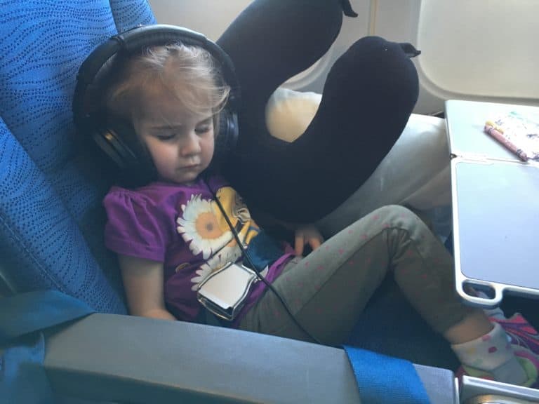 Flying With Kids Part Two: On The Plane - Go Wander, Bee Happy