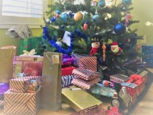 New Year's Tree and Presents