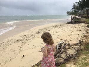 Traveling to North Shore beach with kids