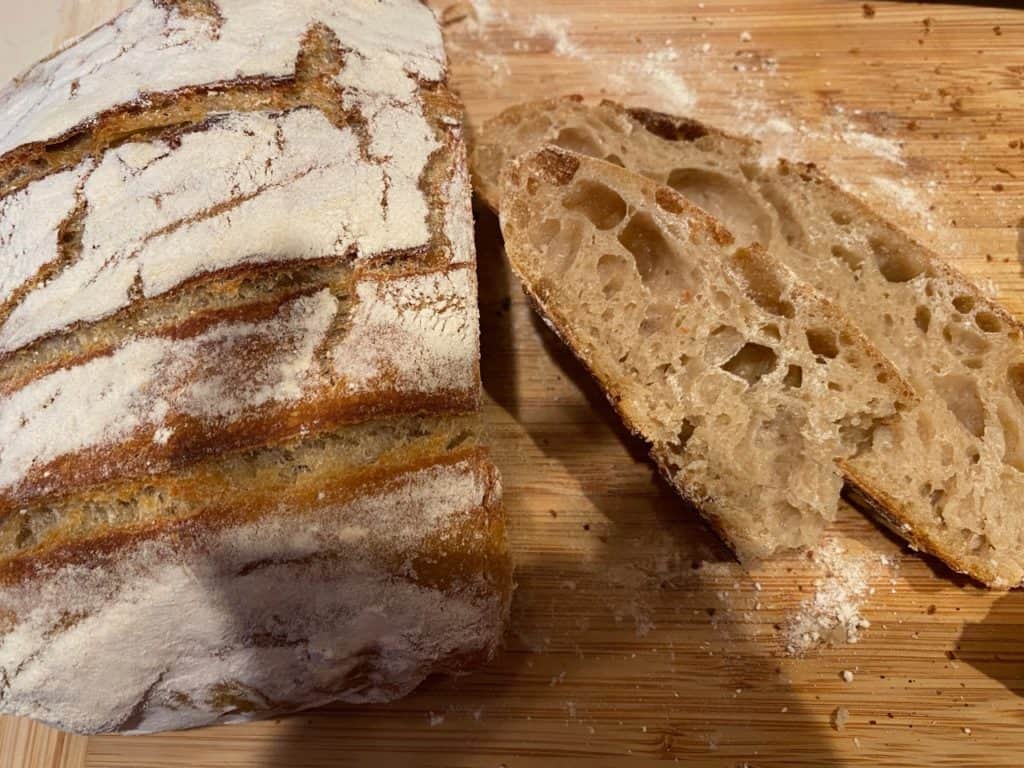 photo of sourdough loaf